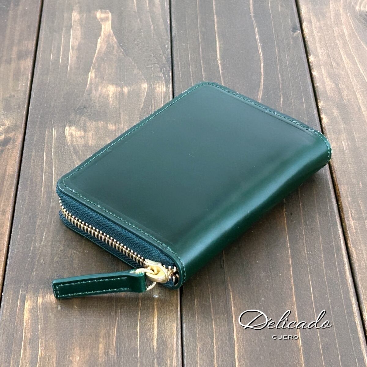 HORWEEN シェルコードバン マネークリップ ブラック | CUERO DELICADO