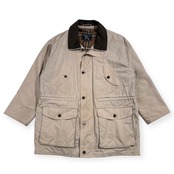 90s BURBERRY バーバリー 中綿ライナー付き ジャケット ハーフコート L/ベージュ系 メンズ ビンテージ
