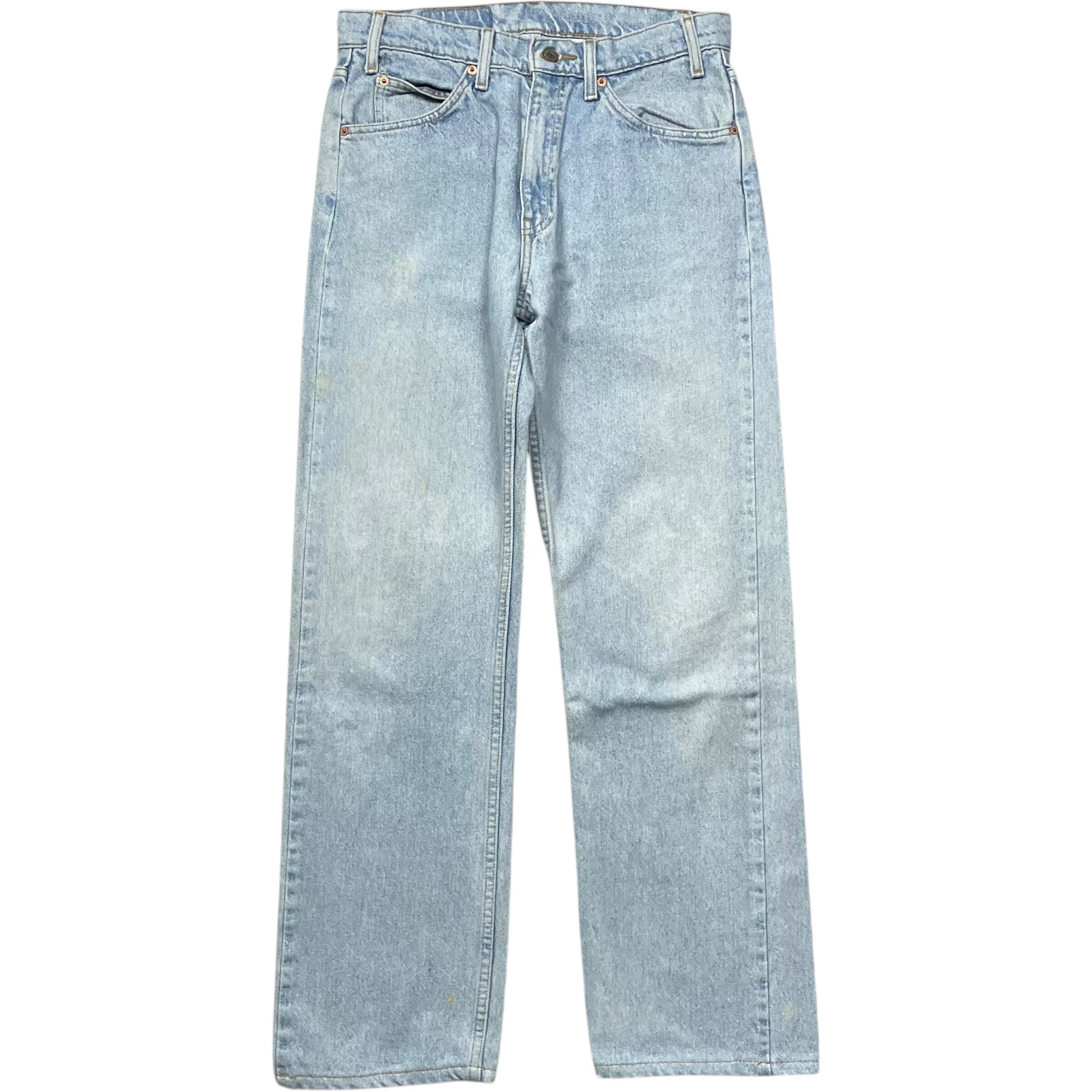 《実寸W31L29》 Levi's リーバイス デニムパンツ 505 テーパード ブラジル製 90年代 vintage no.5999