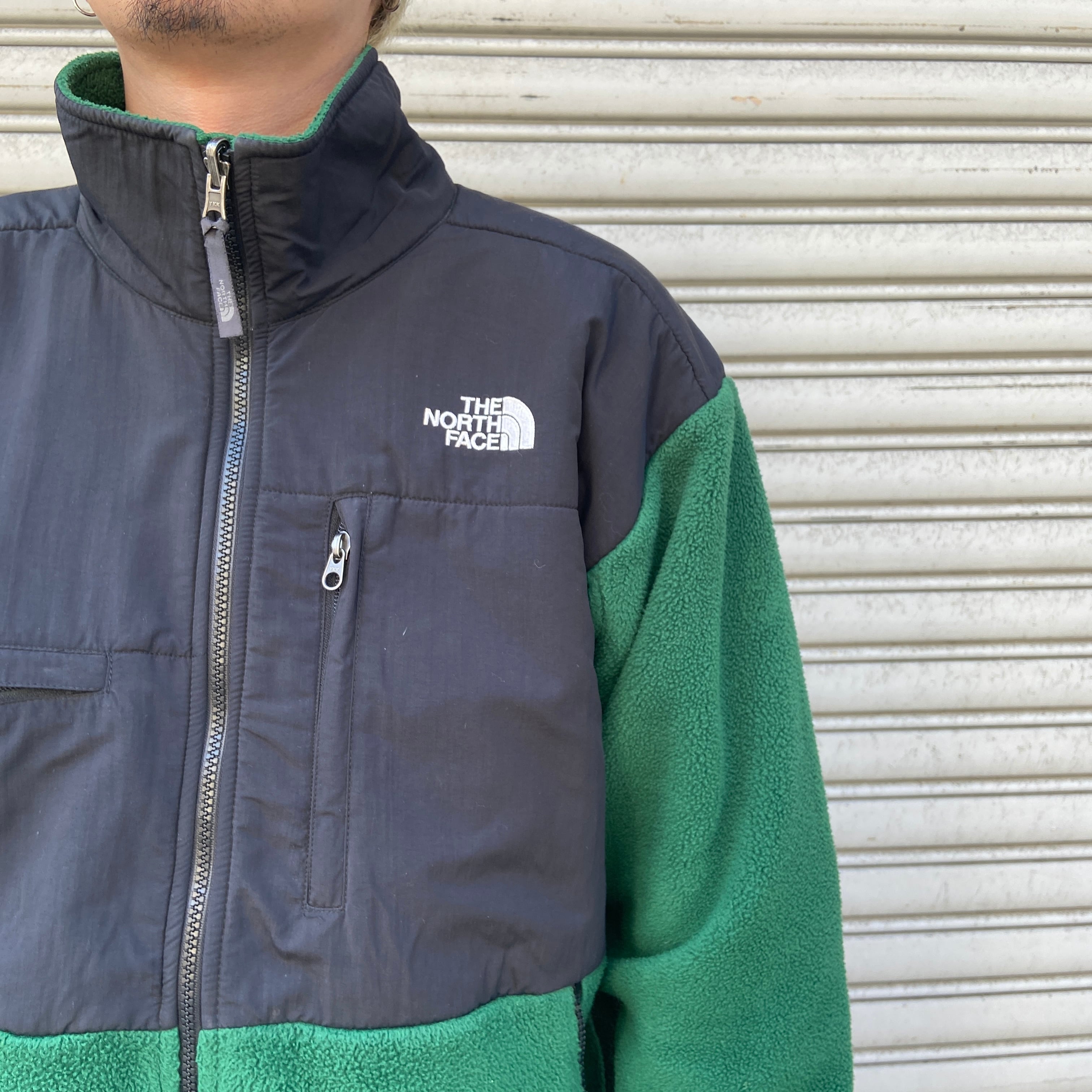 THE NORTH FACE デナリジャケット フリース 緑 ポーラテック L | 古着