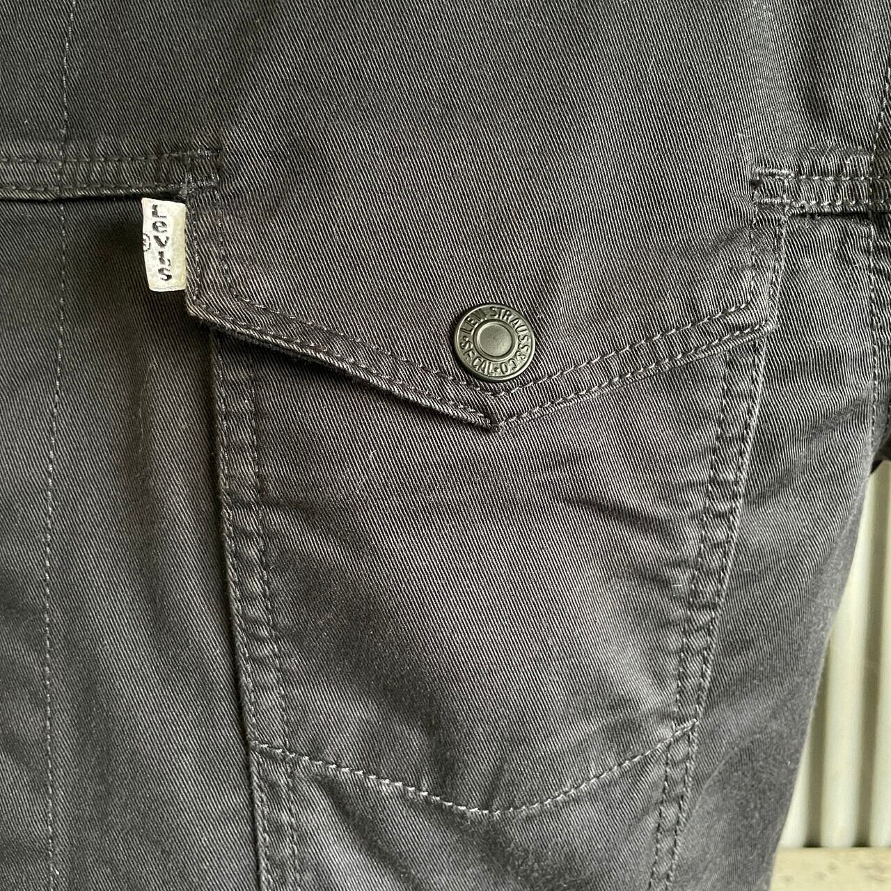 70s リーバイス　コットンツイル　トラッカージャケット Levi's リーバイス コットンツイル トラッカージャケット メンズL 古着