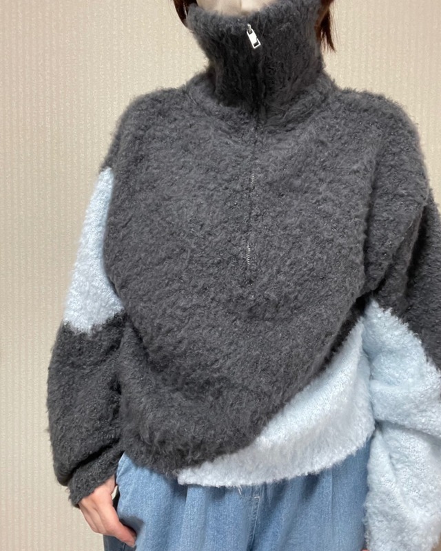 ブークレオーバーサイズシルエットトップス