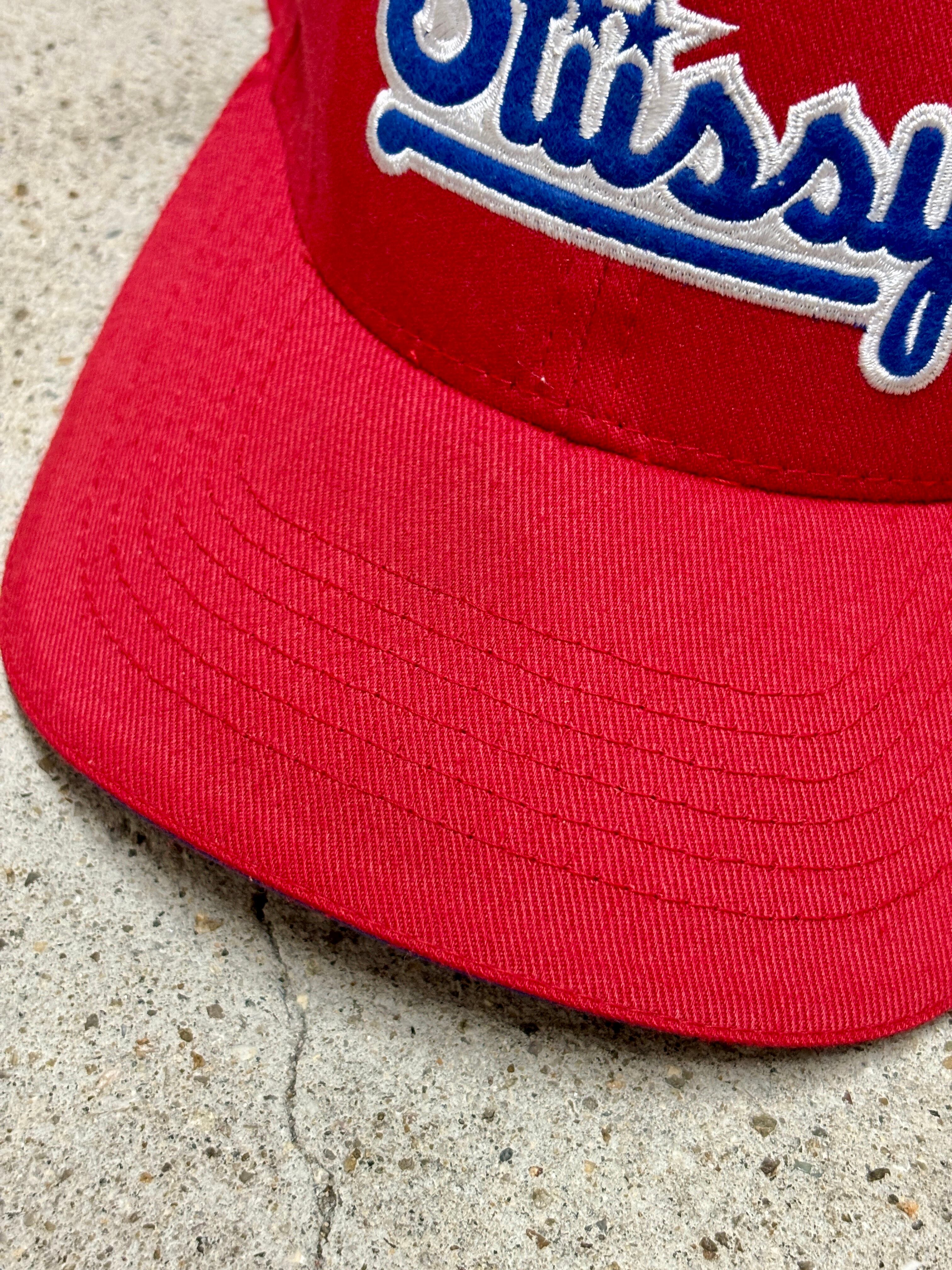 90～00s OLD STUSSY/Logo patch Cap/紺タグ/L-XL/ロゴパッチキャップ/6