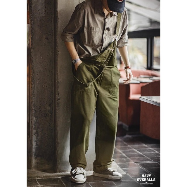 Stitch Loose Overall【G0802】