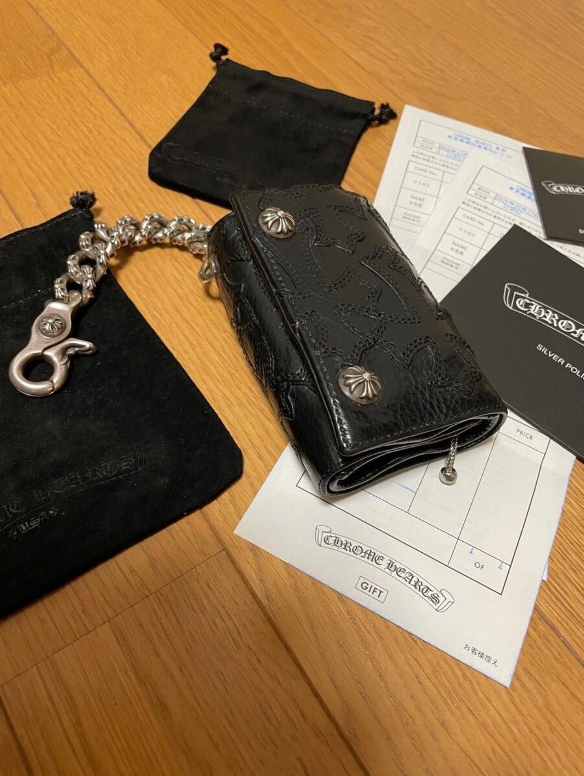 CHROME HEARTS クロムハーツ セメタリーパッチ&エクストラファンシー