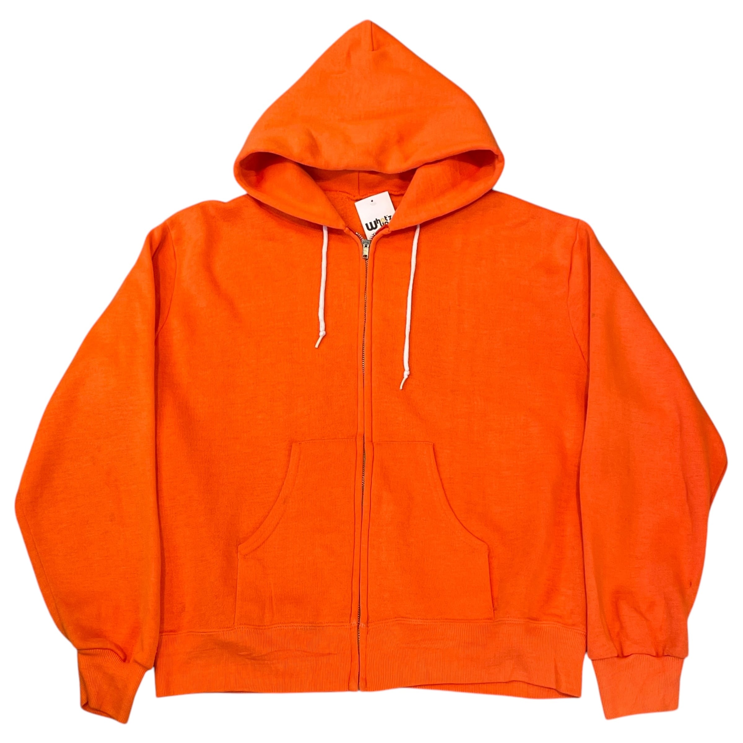 70~80s unknown "Orange" full zip hoodie