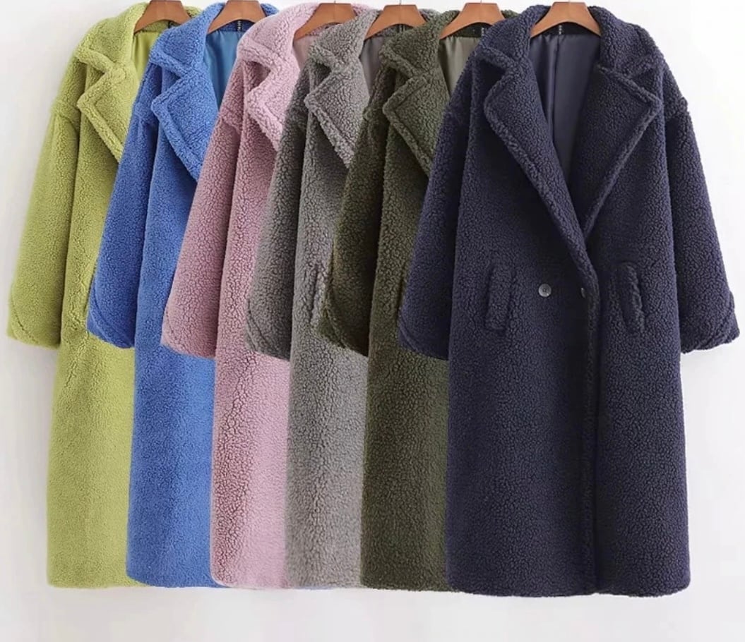 全10色【当店ダントツ1番人気】Teddy Bear Coat テディベアコート