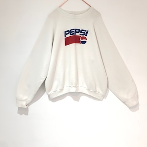 ◼︎80s vintage PEPSI print sweatshirt from U.S.A.◼︎