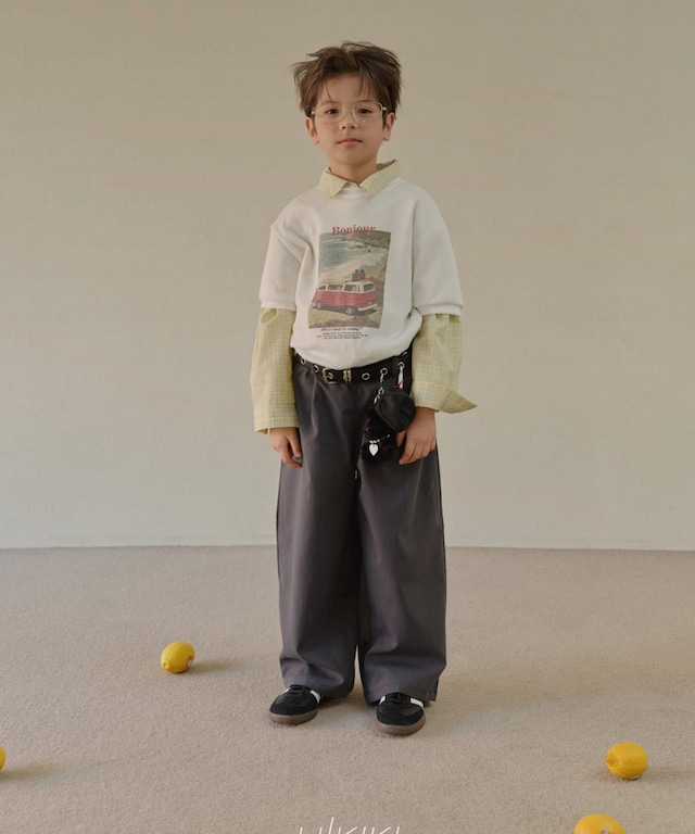 《送料無料》予約:ニットボンジュールT【HIKIKI】※ジュニアサイズ