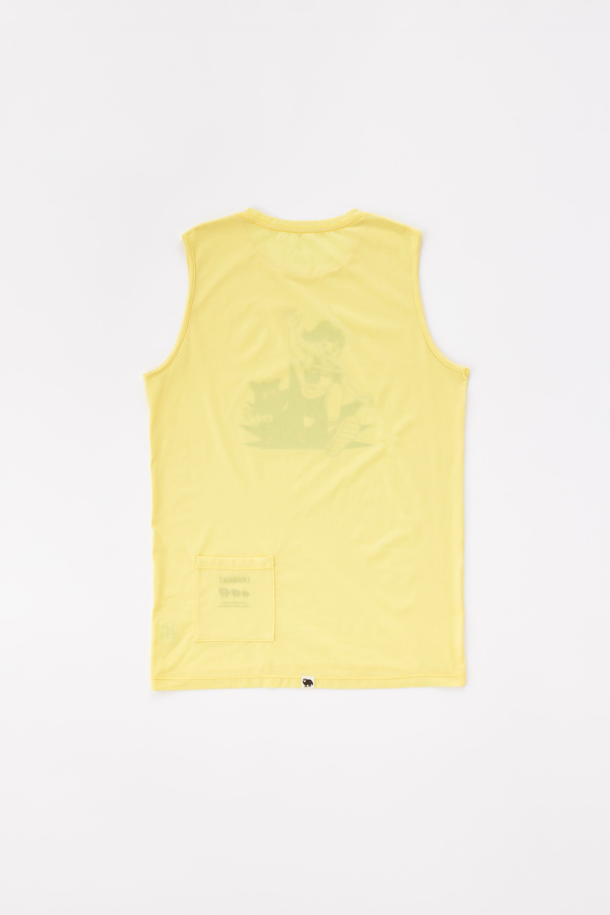 Happy TANNUKI NS T : Color Yellow | TANNUKI Running Wear Shop Happy TANNUKI NS T : Color Yellow | TANNUKI Running Wear Shop