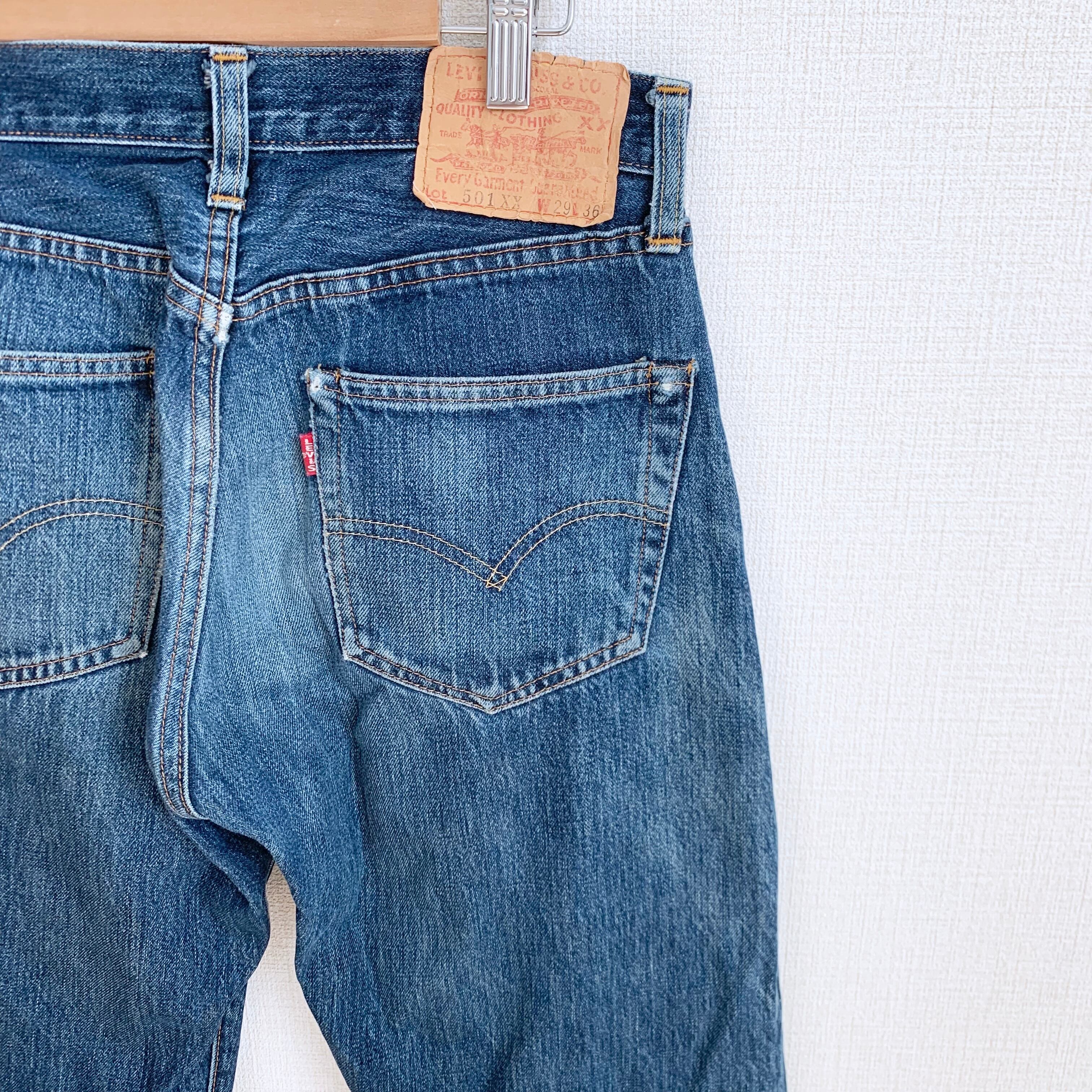 バレンシア製555◆Levi's 501XX◆W33大きめビンテージ復刻 440