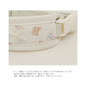 【予約】[ thesallyslaw ] Bailey cushioning harness｜Milk Pistachio