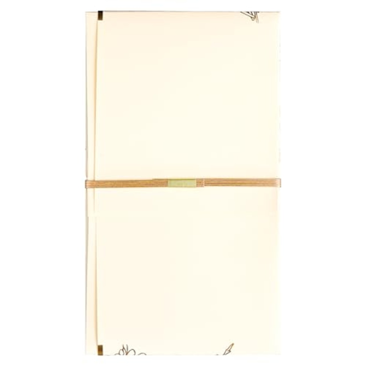 マルアイ 祝儀袋 結婚式 デザイン 洋風 百花 金封 クリーム 1枚 キ8C