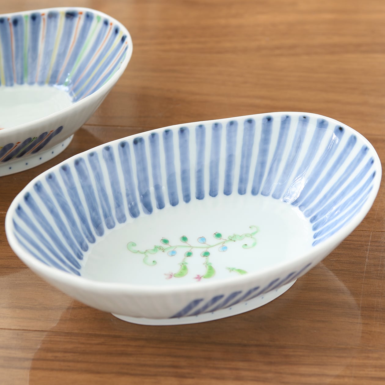 セトモノホンポ(Setomonohonpo) 3個セット トルコ青花4.8高台鉢 [ 14.5