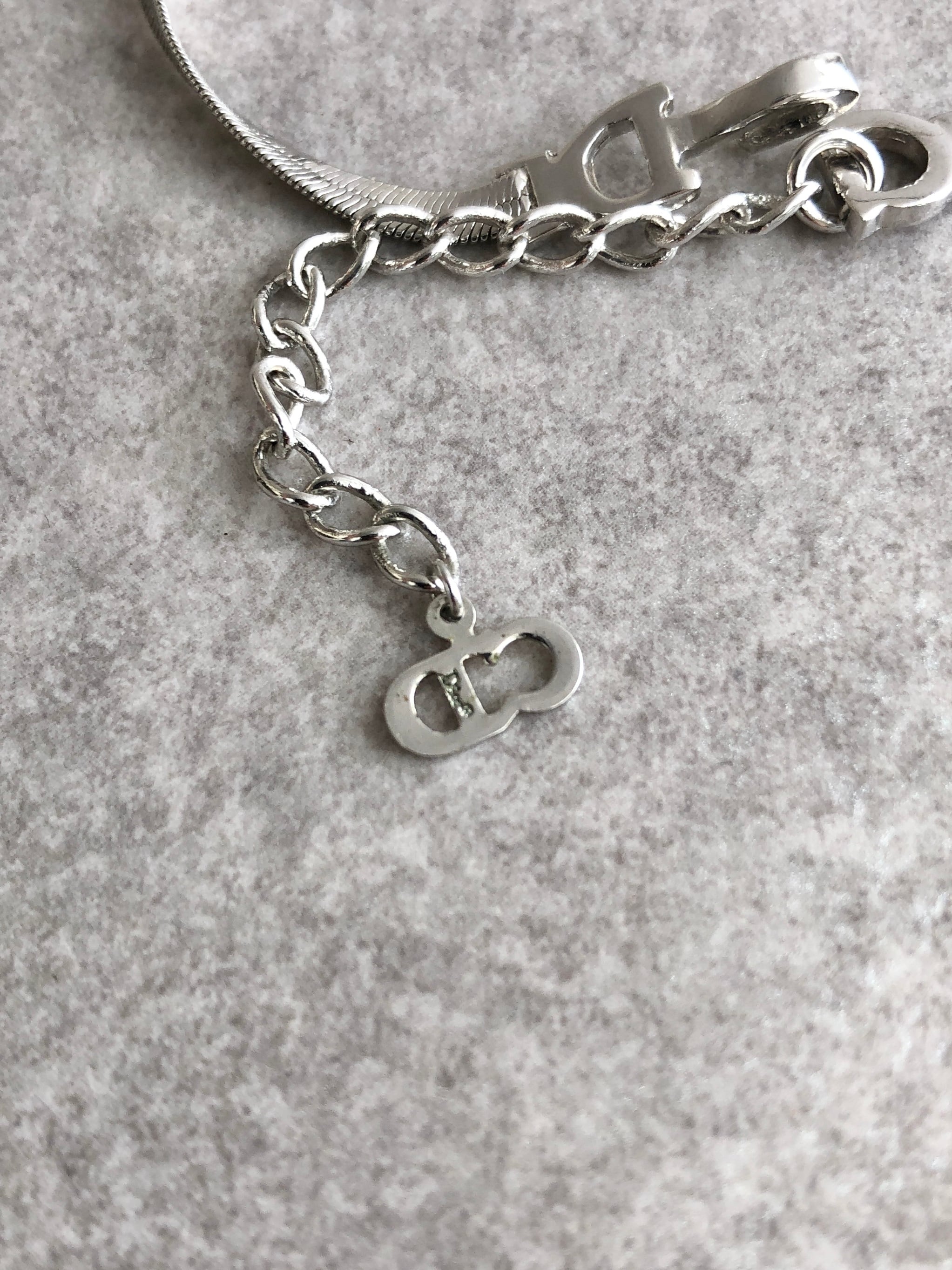 Christian Dior クリスチャン ディオール ブレスレット シルバー DIOR