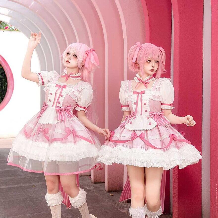 ロリータファッション アイドル スカートカバー レース コンカフェ衣装
