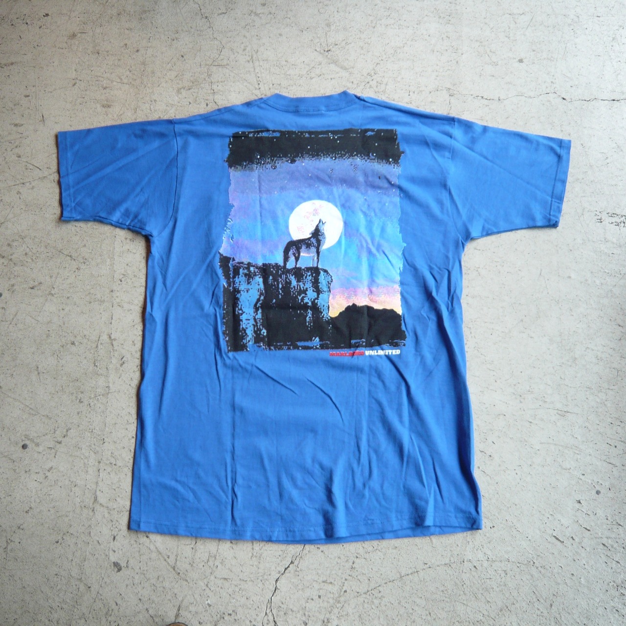 90s MARLBORO WOLF マルボロ ウルフ Tシャツ