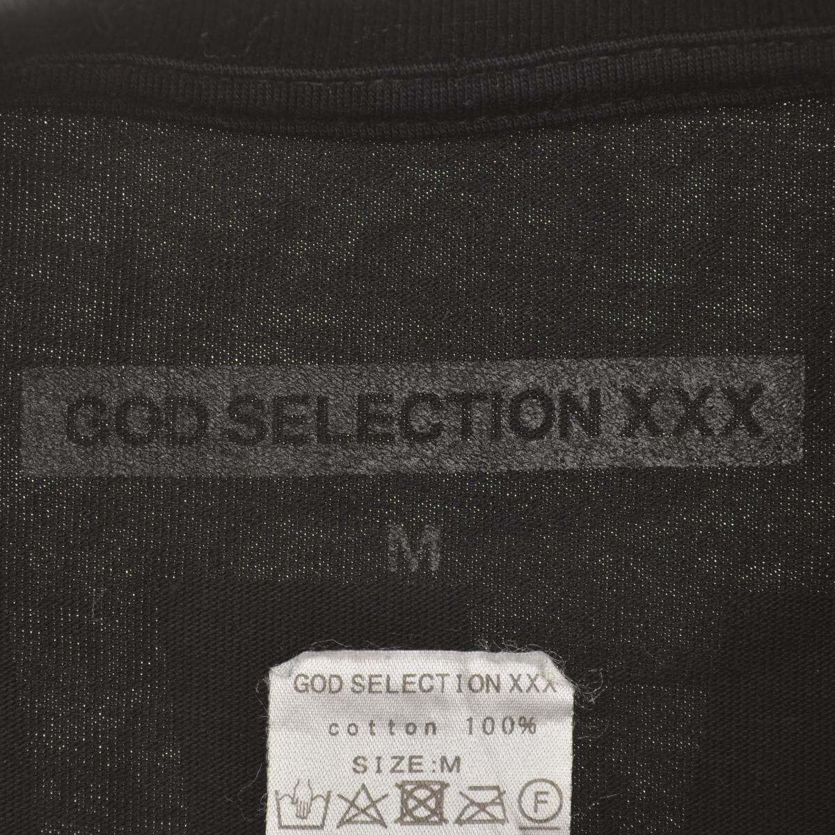 ゴッドセレクショントリプルエックス 19AW Tシャツ 半袖 S ブラック 黒