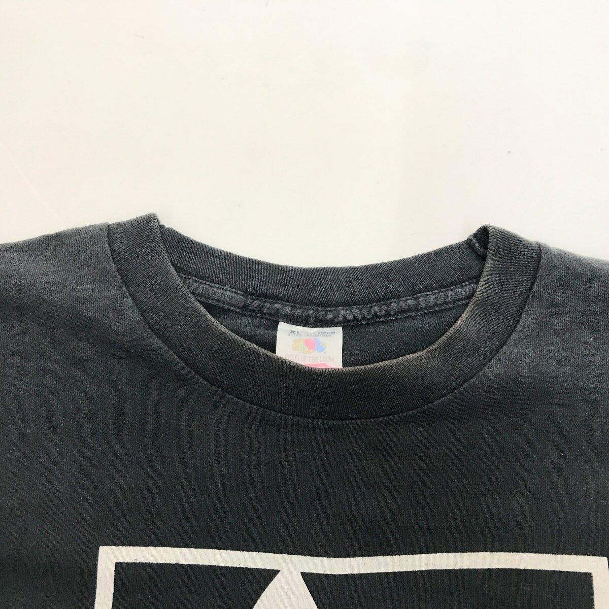 90年代 USA製 TEKTRONIX TEK COLOR 企業ロゴTシャツ ブラック XXL
