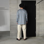 YASHIKI(ヤシキ）GANKO別注 ×Shirotsume V-neck Vest(kibata)コーディネート