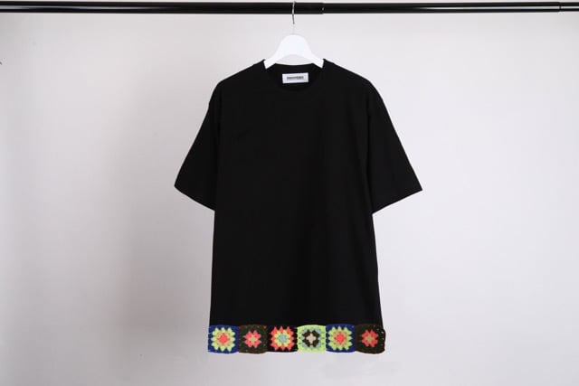 ディスカバードBRANKET STITCH WOOL SWEATER BLACK DISCOVERED ディスカバード】BRANKET STITCH WOOL SWEATER BEIGE | delhezi