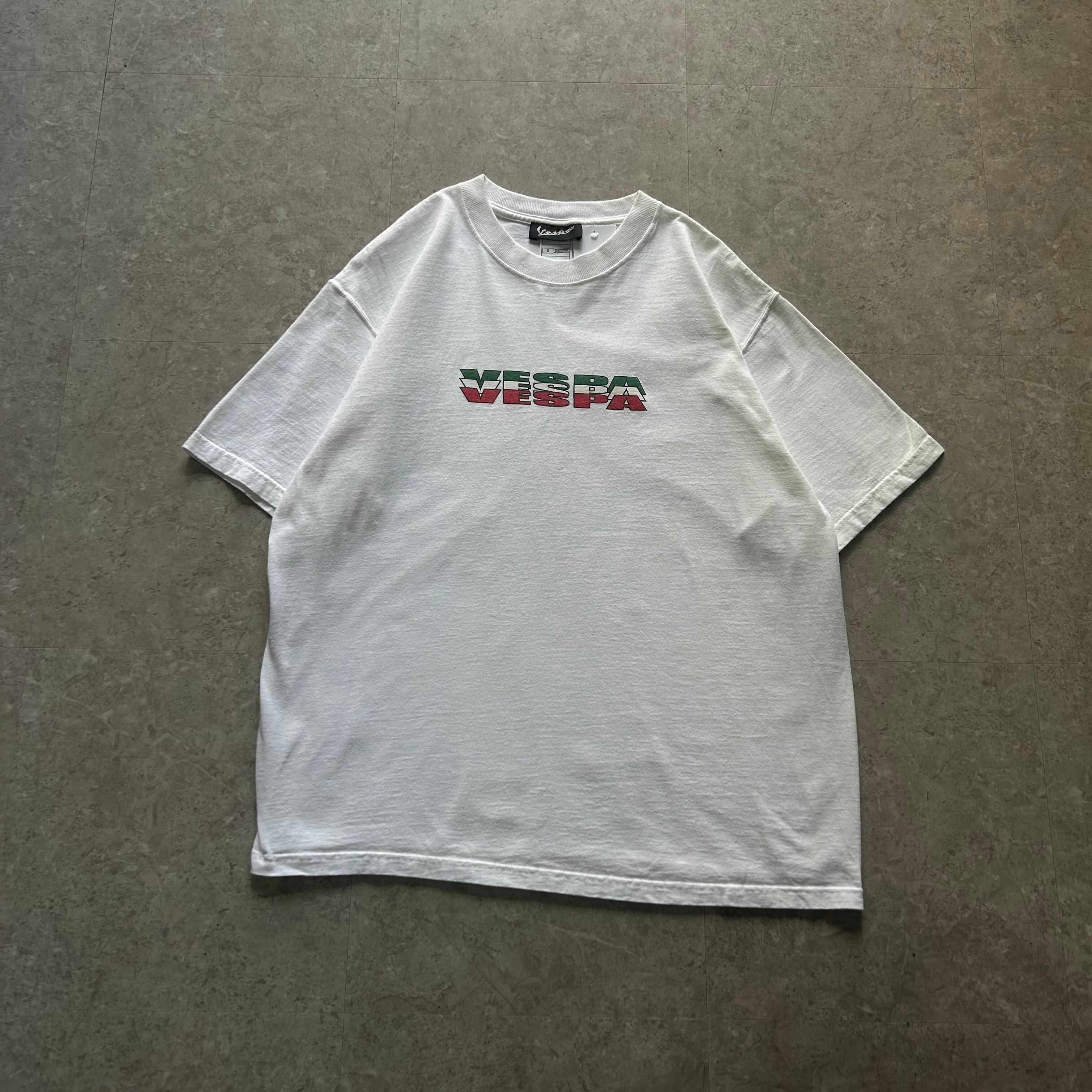00s VESPA logo design T-shirt【仙台店】