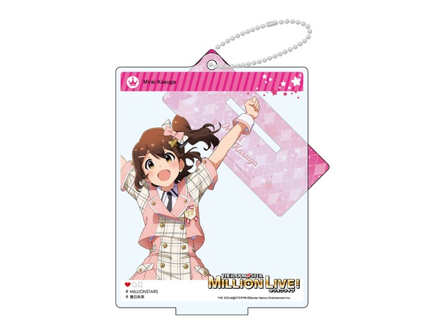 アイドルマスター ミリオンライブ！ 自撮り風アクリルスタンド 「フューチャー・シグネチャー 春日 未来」Ver.