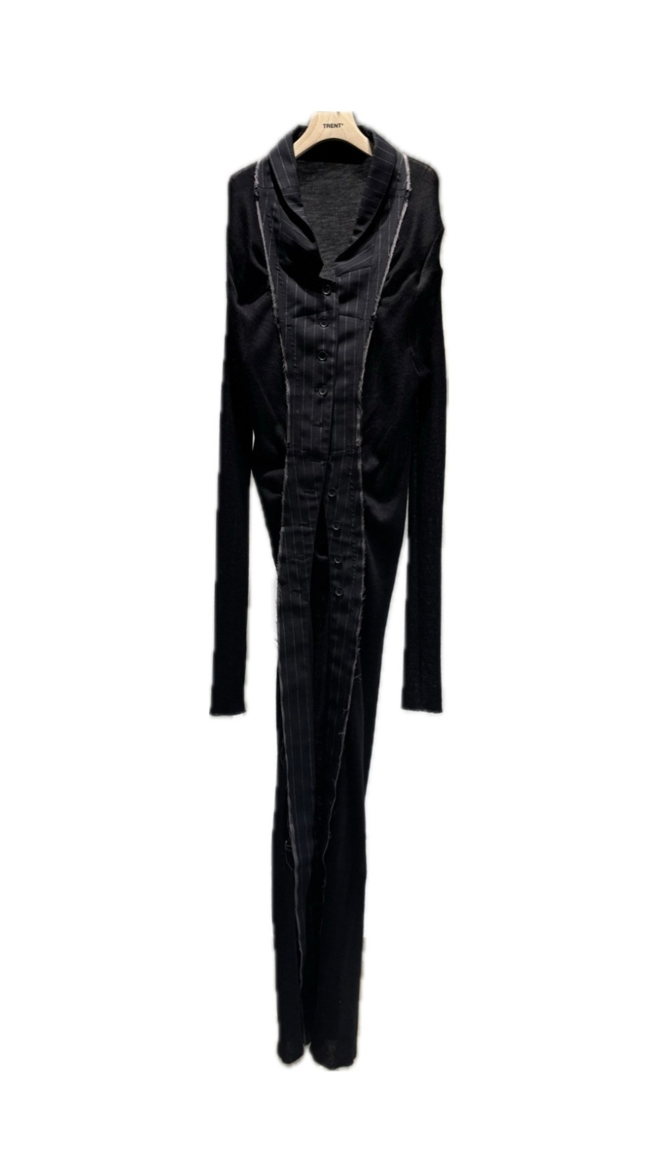 【26AW | WOMEN】MUKCYEN ムッシャン /  ドレス / baby alpaca tailored lapel dress M269DR01 - 1