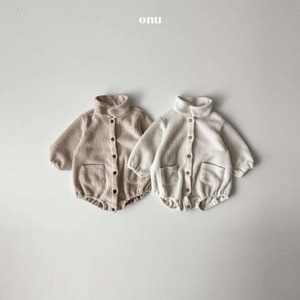 【予約】onu ) Knit Collar Suit (baby)