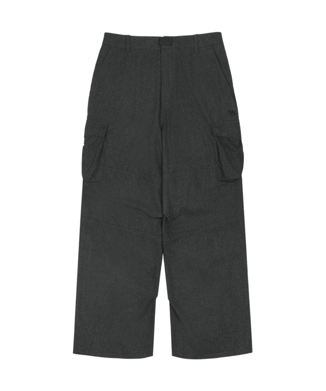[SAN SAN GEAR] UTILITY STRAP PANTS Charcoal 正規品 韓国ブランド 韓国通販 韓国代行 韓国ファッション sansan san san sansangear サンサンギア