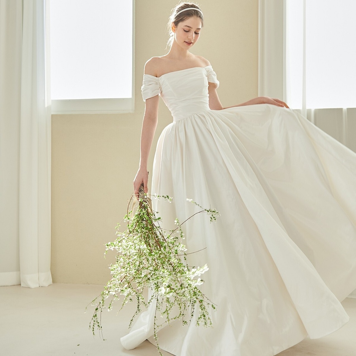 ウェディングドレス】 大きいサイズ ウェディングドレス 結婚式 挙式 