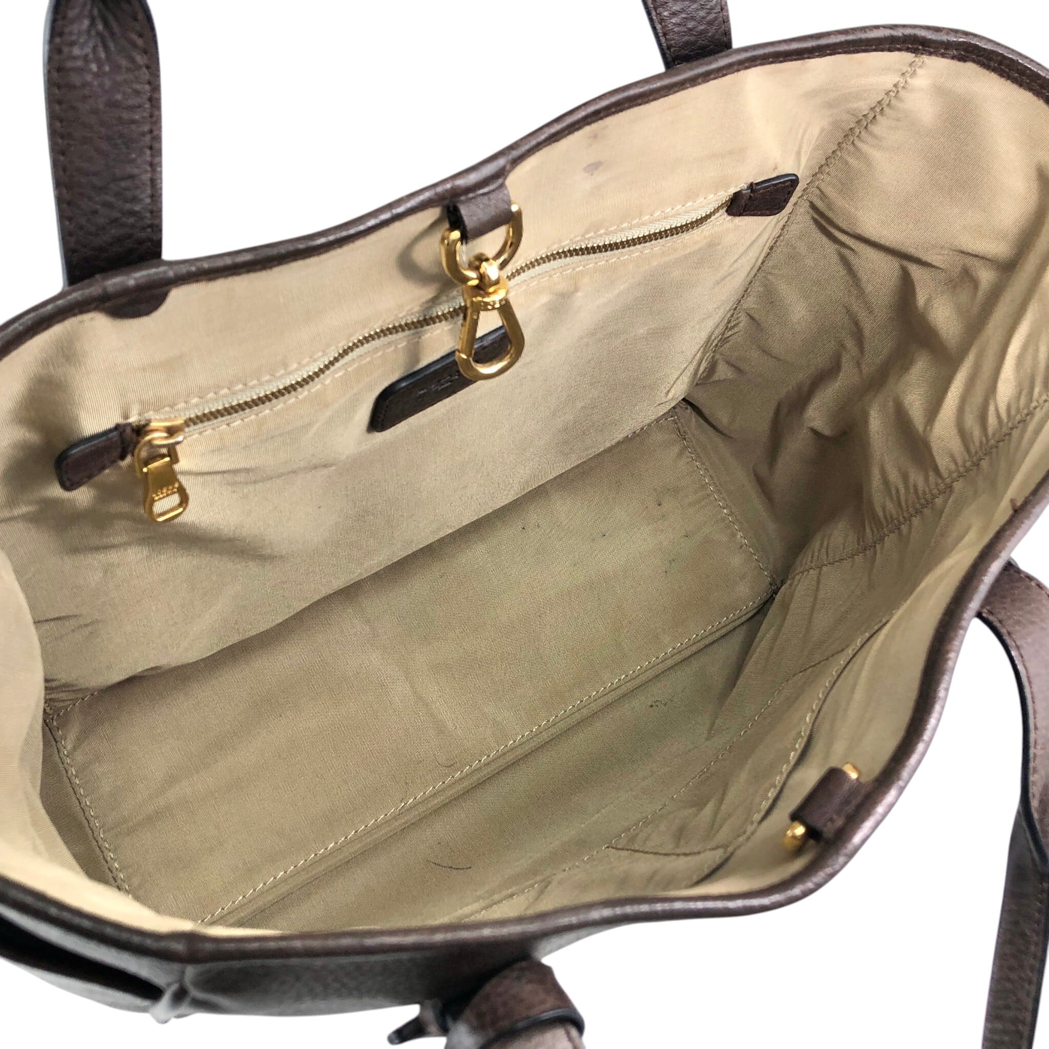 LOEWE ロエベ ヘリテージ トートバッグ ブラウン レザー vintage