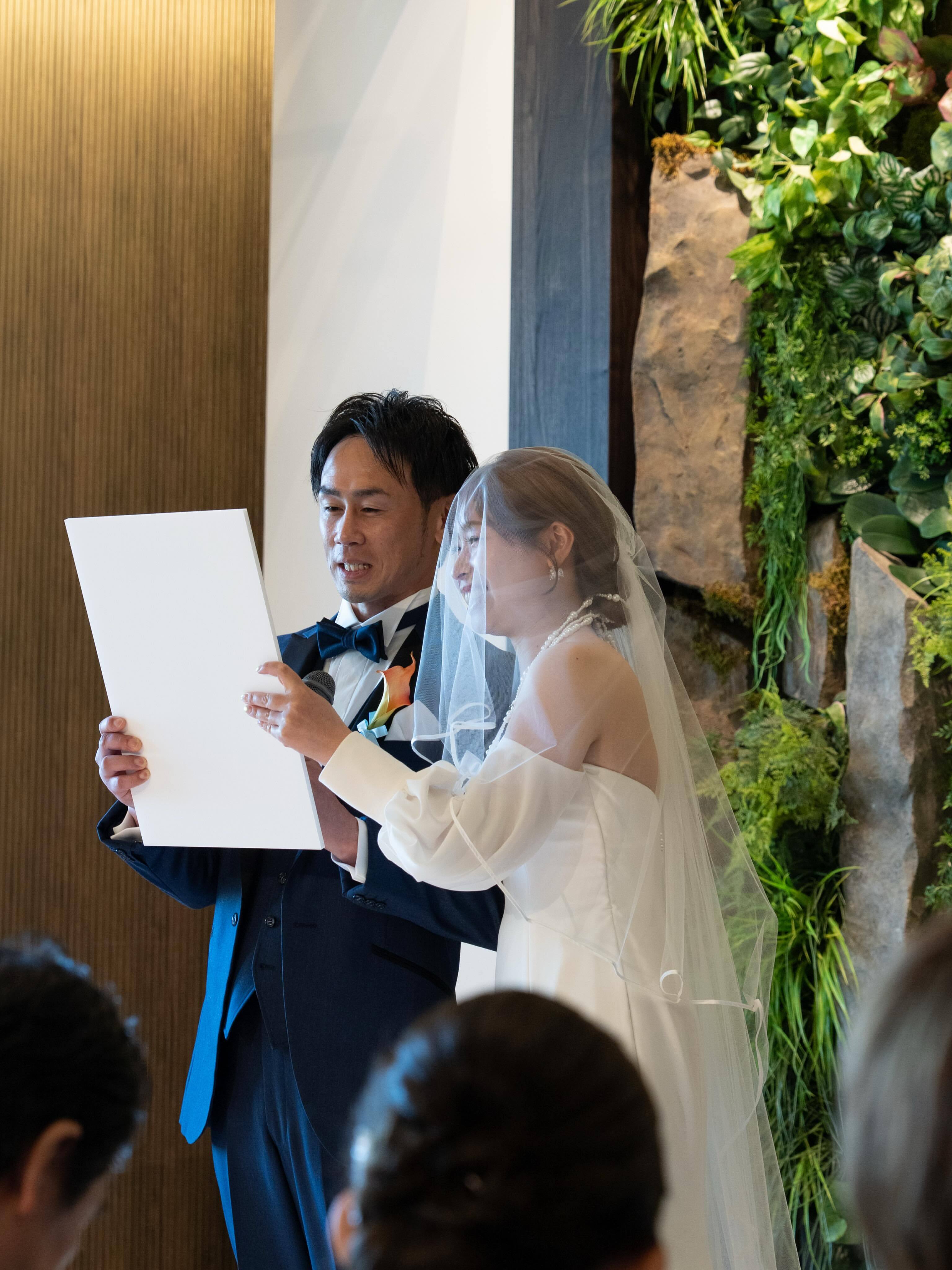 ゲスト参加型 寄せ書きウェルカムボード │ 結婚証明書 ウェディング