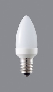 パナソニック LED電球 密閉形器具対応 E12口金 電球色相当(0.5W) 装飾電球・C型タイプ LDC1LGE12