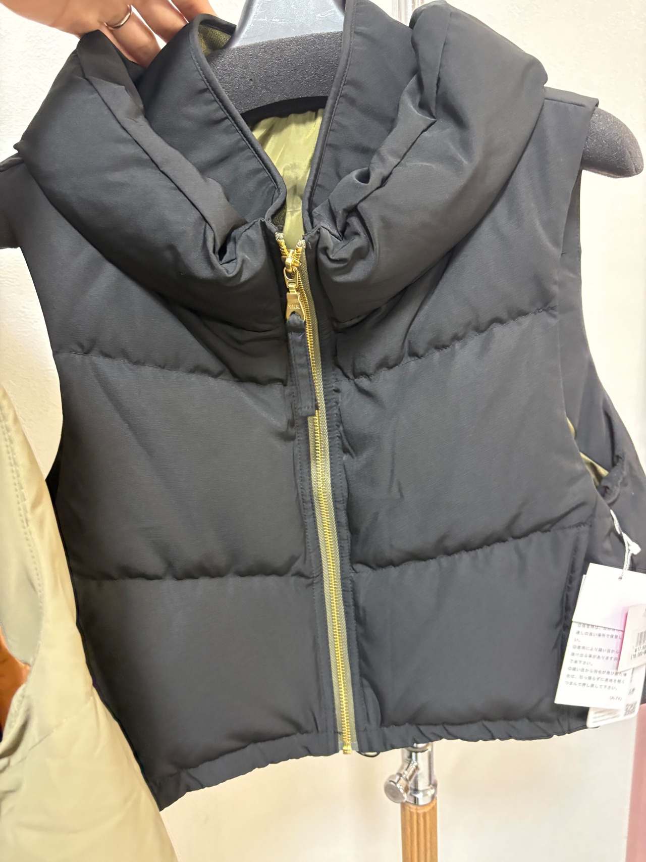 A.N.L ショートダウンベスト　706714F3