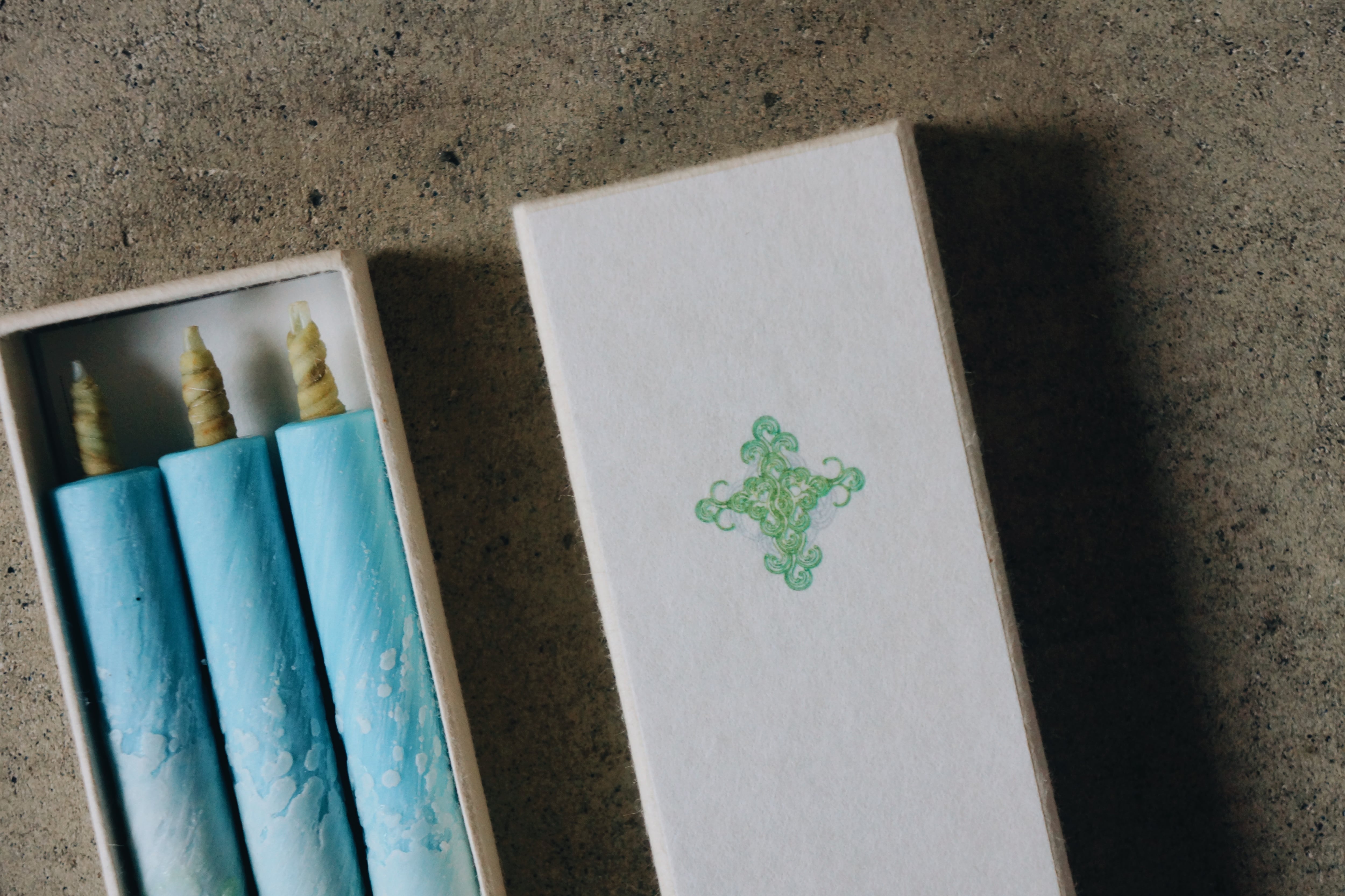 和蝋燭 オーガニック モダン キャンドル 「糸杉 Cypresses by Vincent