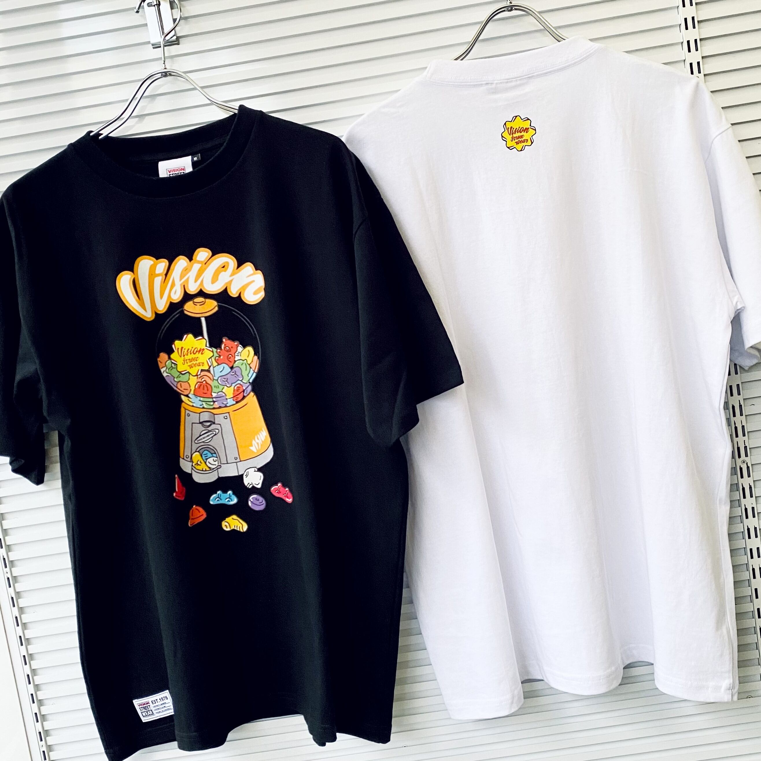 【70%OFF】VISION★キャンディーマシーンTシャツ