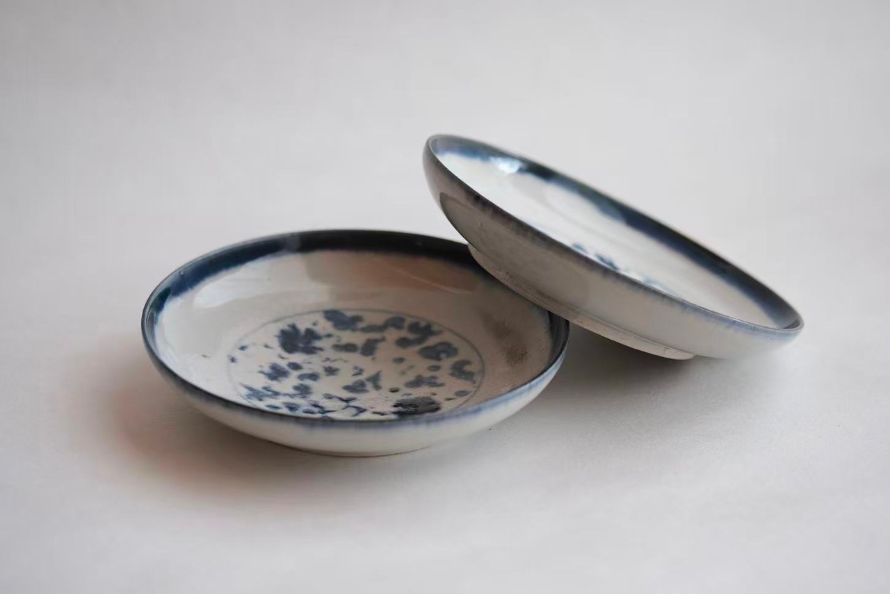 田村文宏 Fumihiro Tamura - 安南皿 Plate