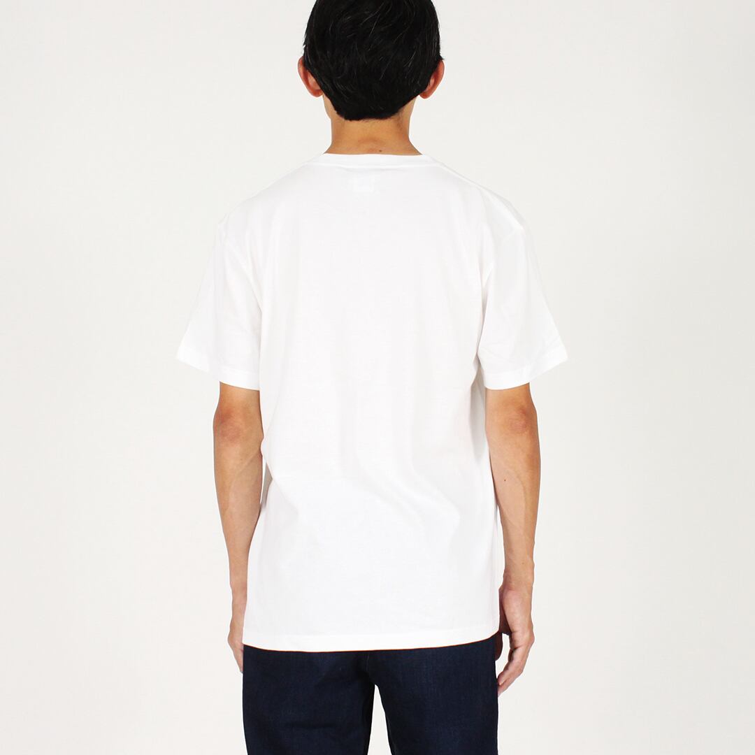 定番 ワンポイントTシャツ （ホワイト） | one8ty