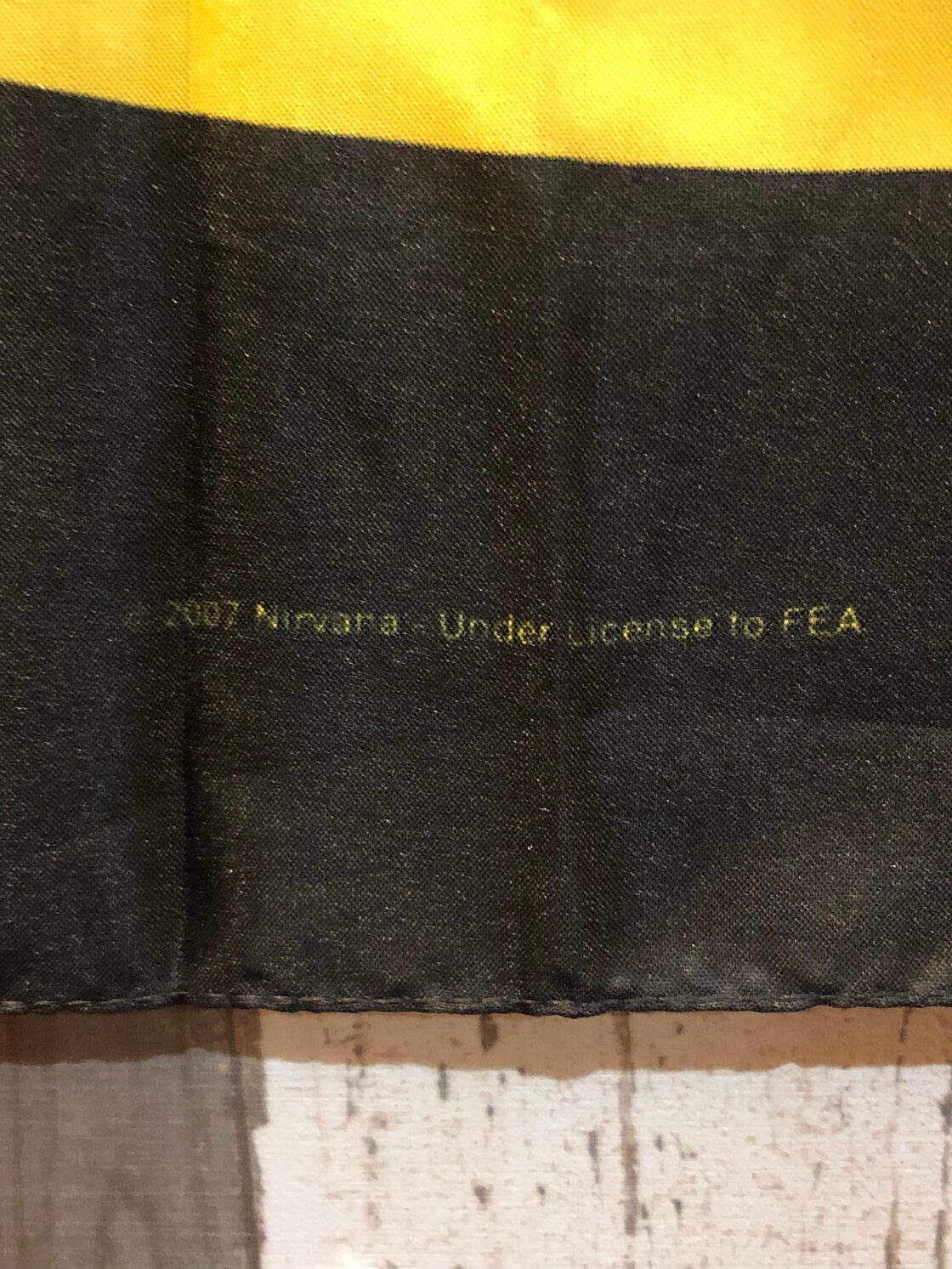 VINTAGE NIRVANA TAPESTRY（ニルヴァーナ タペストリー フラッグ) | Pay ID