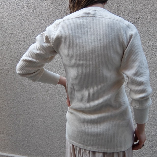 Sweden thermal long sleeve shirt／スウェーデン軍 サーマルロンT