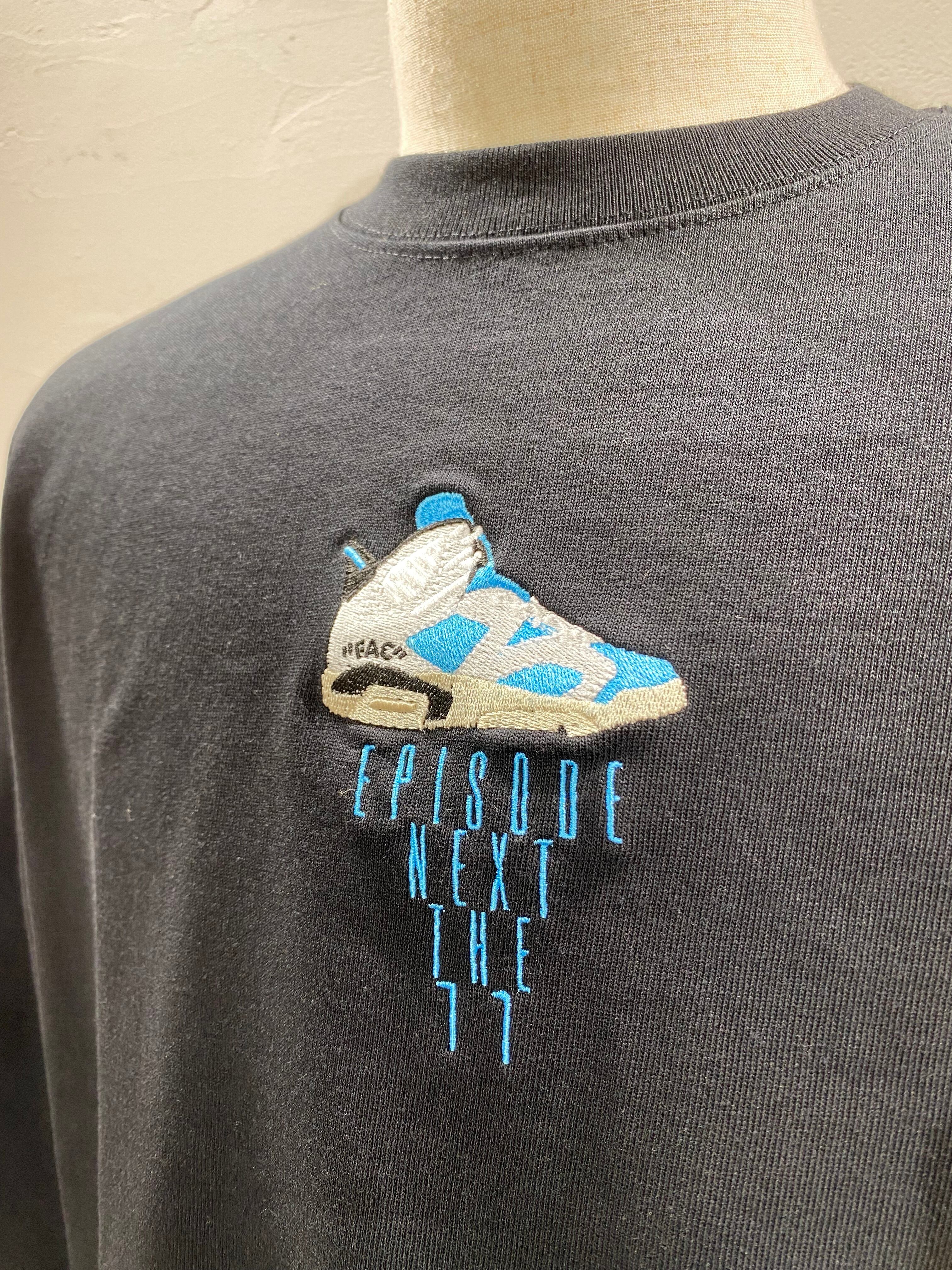 FACTOR X スニーカー柄 EPISOE NEXT THE11 TEE ブラック/UNC XL