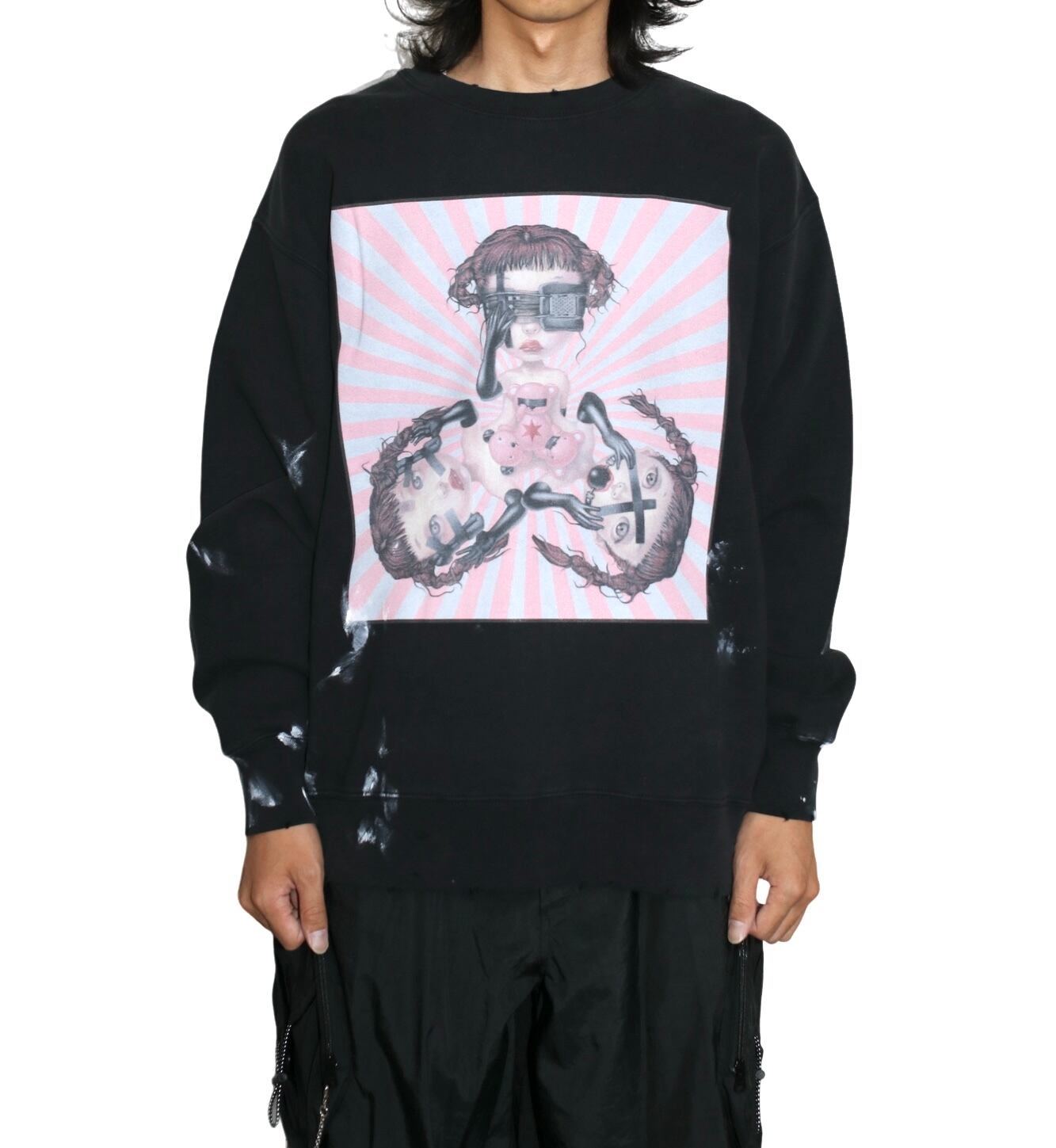 ＜KIDILL＞THE FOOL T-SHIRT BIOWASHED KIDILL | IAAAM ONLINE STORE