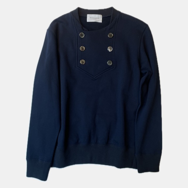 【RAINMAKER】HENRY SWEAT SHIRTS_NAVY / BLACK