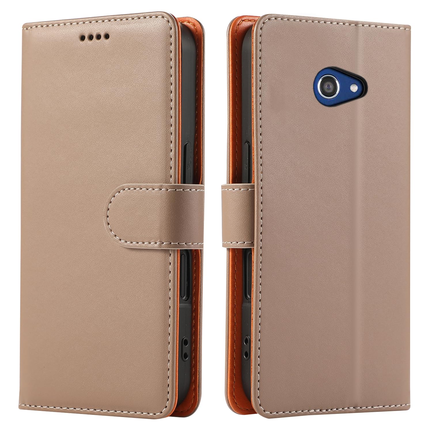 JDDLang BASIO4 KYV47 ケース 手帳型 かんたんスマホ2+ A201KC かんたんスマホ2 A001KC ケース