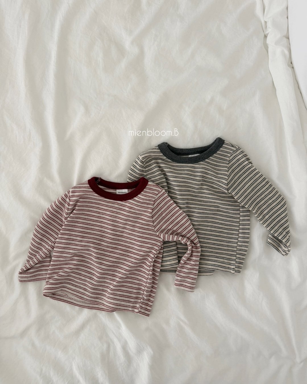 送料無料【予約】/ kids ボーダーTシャツ / mienbloom