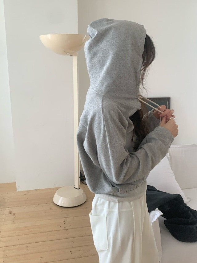 (予約) taffeta / Soft terry hood zip-up 3color