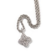 9色四つ葉のクローバー ネックレス W235