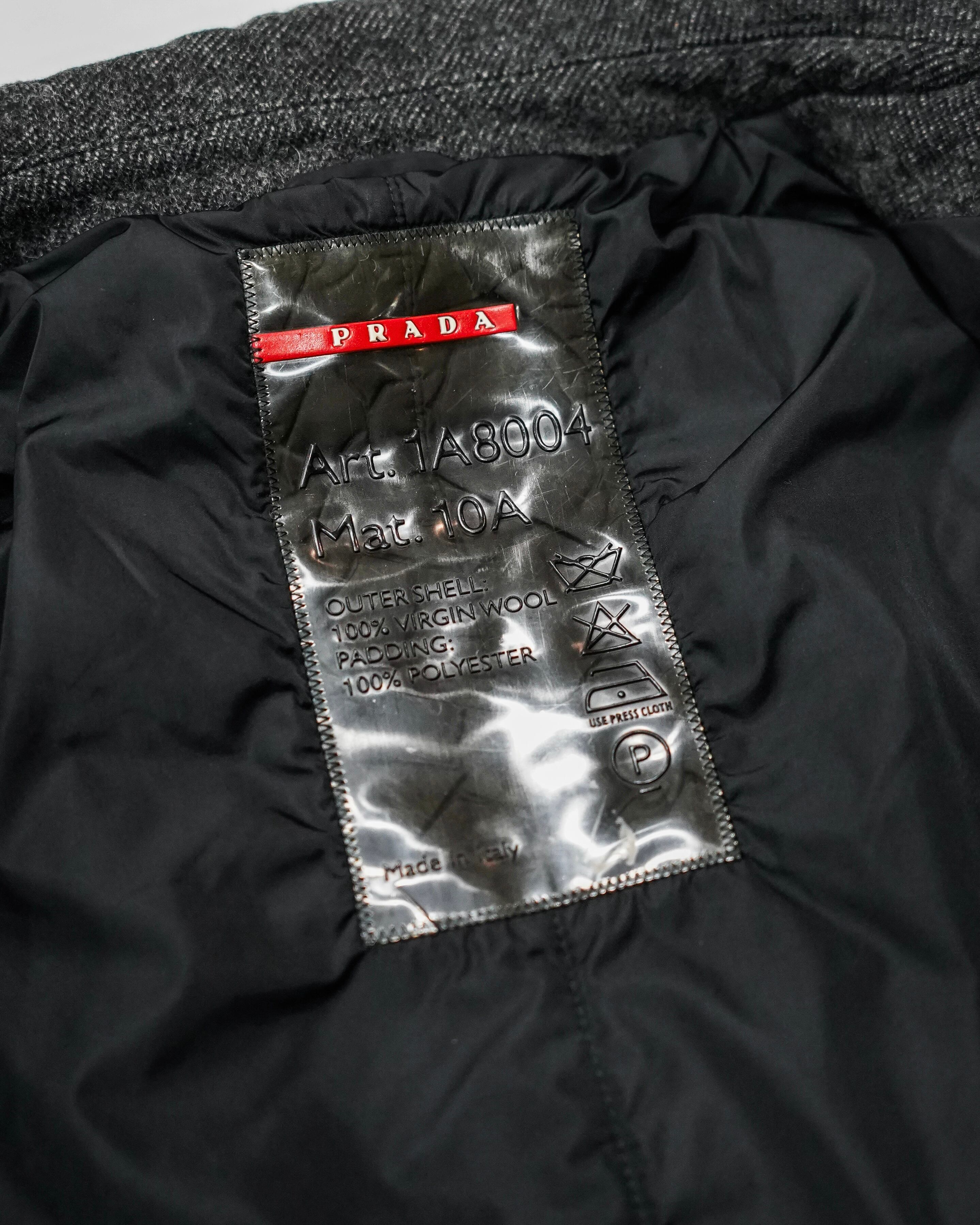 PRADA/FW99】wool jacket | hypeofficial
