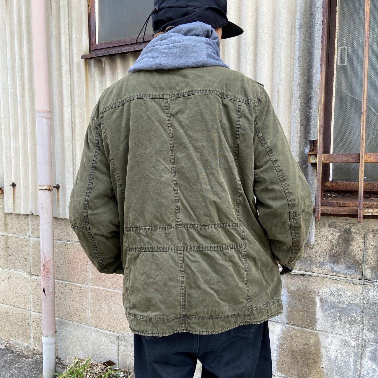 Levi's リーバイス フェイクレイヤード ボアライナー ダック地